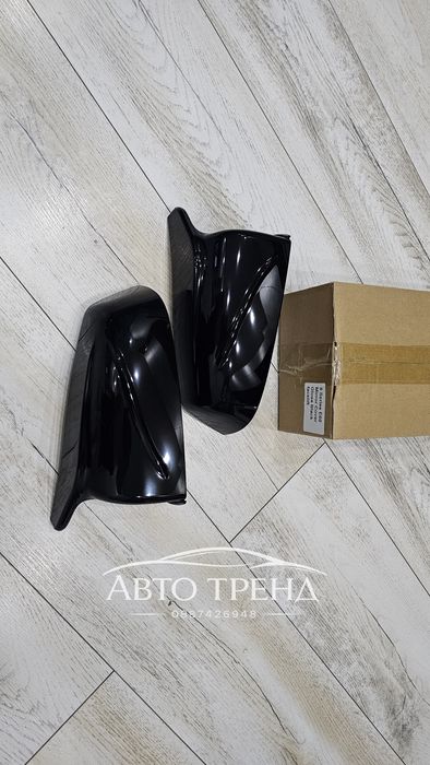 Капаци за огледала Бмв Е60 E61 / Тунинг пияно лак  batman kapaci Bmw E60 E61