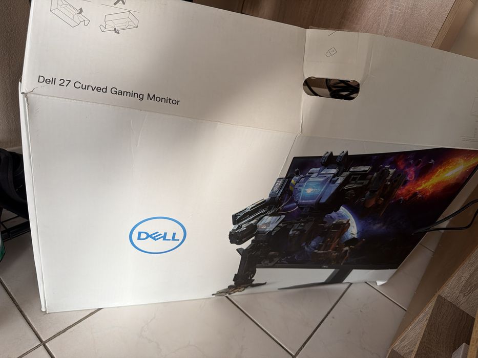 Монитор Dell 27 curved gaming monitor