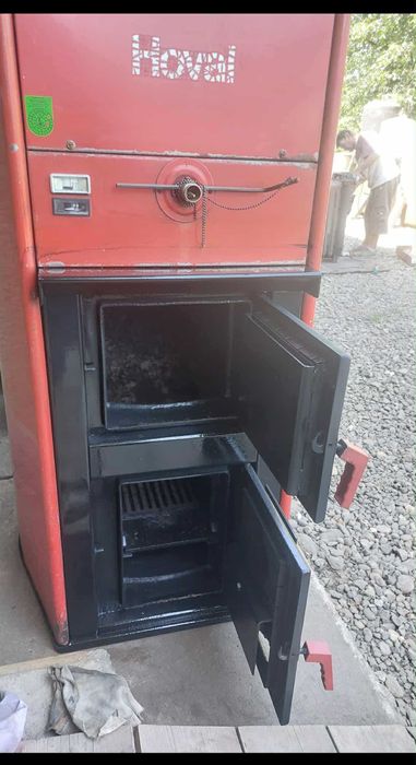 CENTRALA PE LEMNE HOVAL cu boyler inclus 47kW