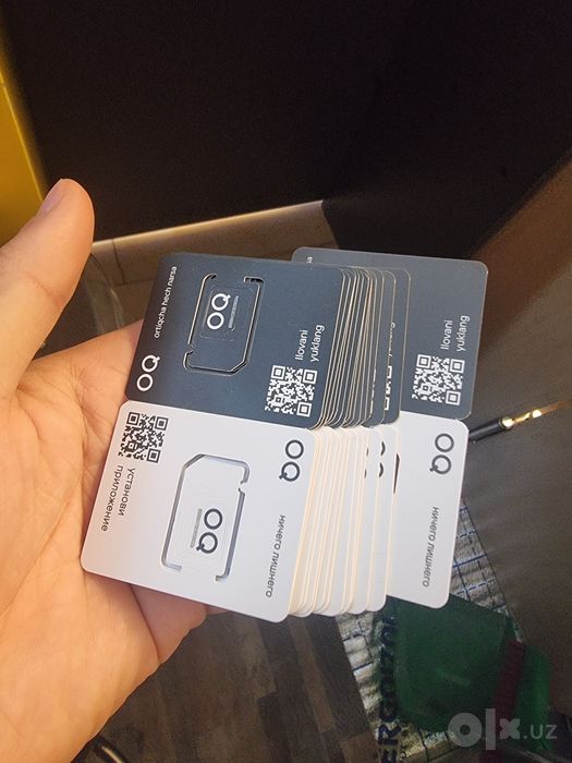 Oq sim karta Cheklanmagan miqdorda