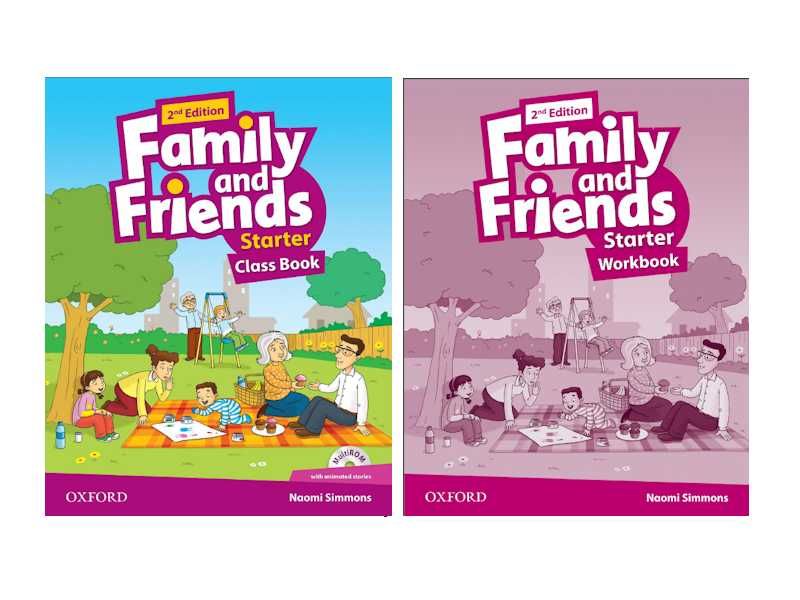 Family and Friends Starter  (комплект Class book+Workbook)