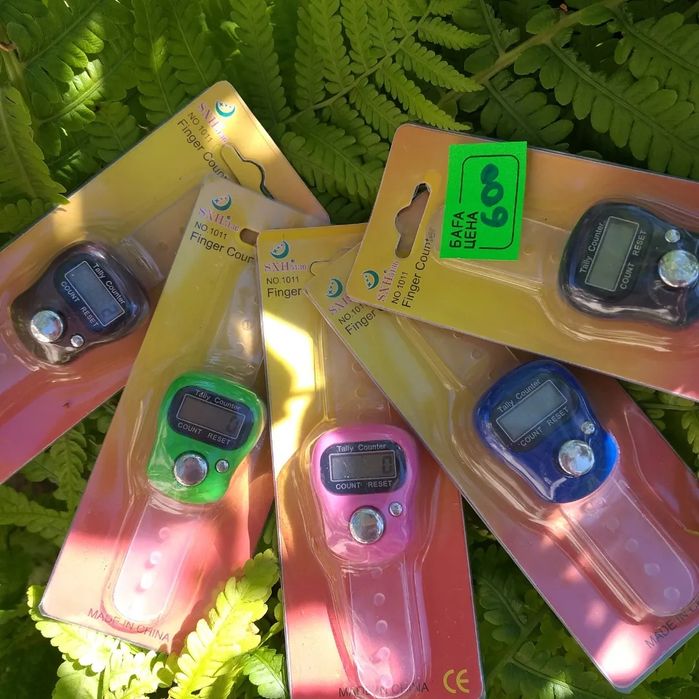 Счетчик на палец электронные четки