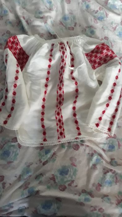 Costum National Național Autentic Romanesc Fetițe 3-4 Ani Bine Păstrat