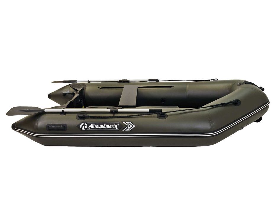 Barca pneumatica ALLROUNDMARIN KIWI 300 Verde Olive / Gri + PODINA