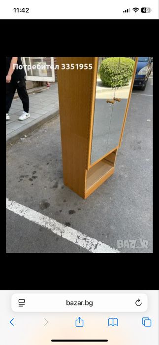 Гардеробче с огледала