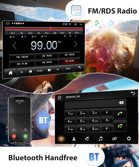 Мултимедия за Peugeot 4008 5008 Двоен дин Навигация плеър Android Пежо