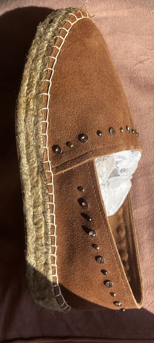 Еспадрили от естествена кожа Colors of California