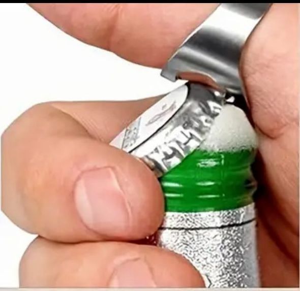 Пръстен ОТВАТАЧКА на бутилки - Злато и Сребро!