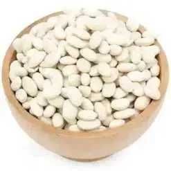 Fasole alba cultivata natural fara chimicale,17lei/kg