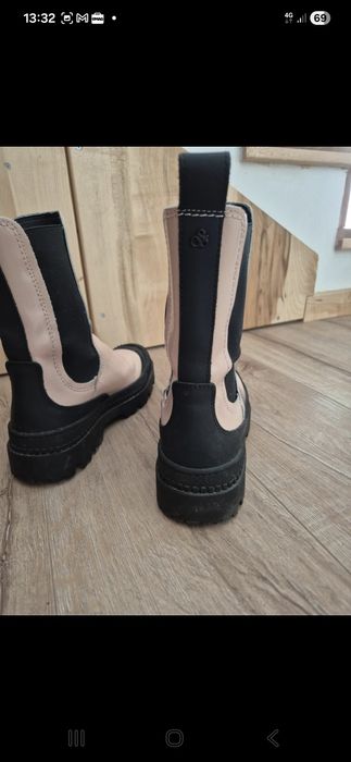 Ghete înalte piele 37
