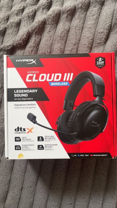 Vand casti HyperX Cloud 3 Wireless