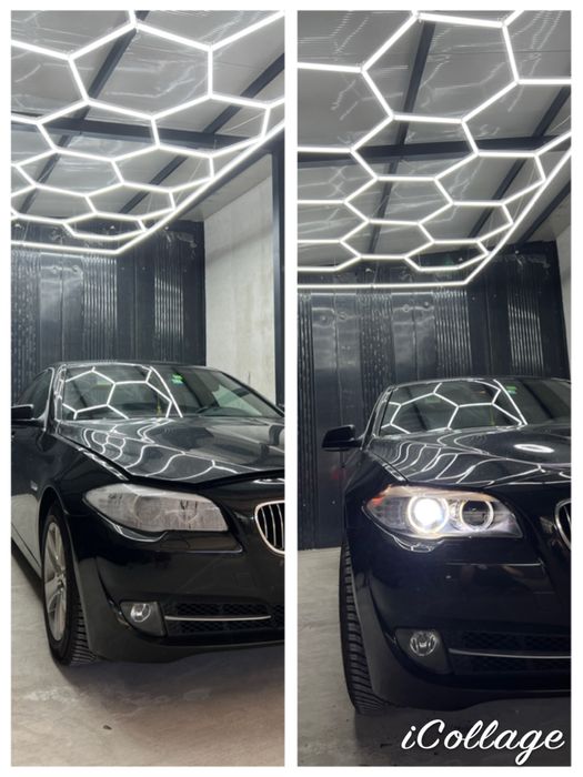 Reconditionare faruri condens/ sticle/ TMS/ faruri bmw seria 5 F10 F11