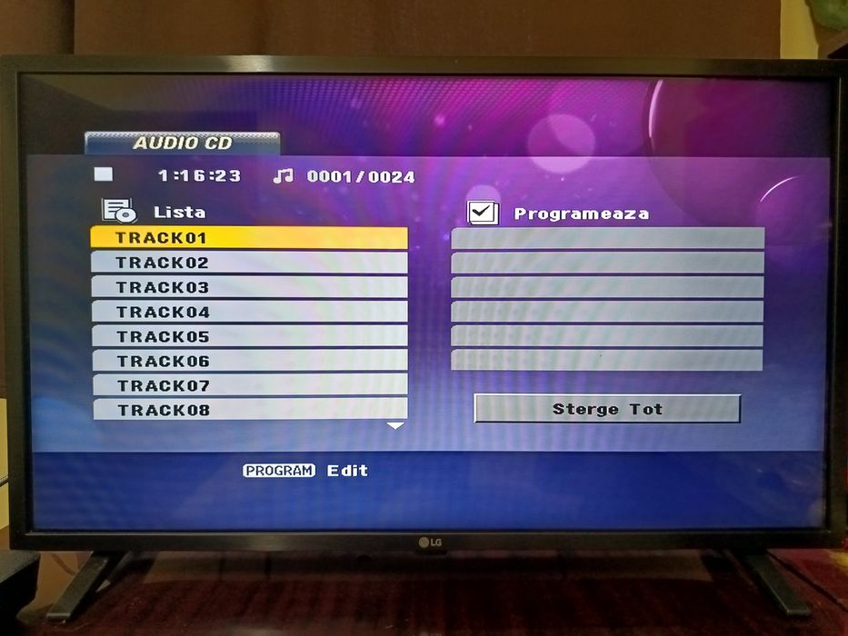 DVD LG Full HD cu telecomanda originala