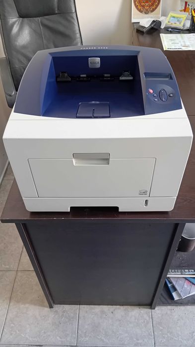 Отличен! Лазерен принтер Xerox Phaser 3435 с дуплекс и мрежа