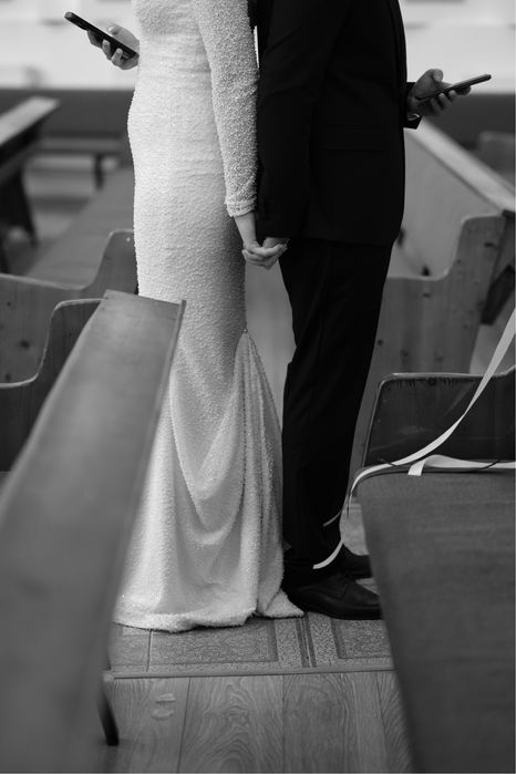 Rochie de mireasa+voal