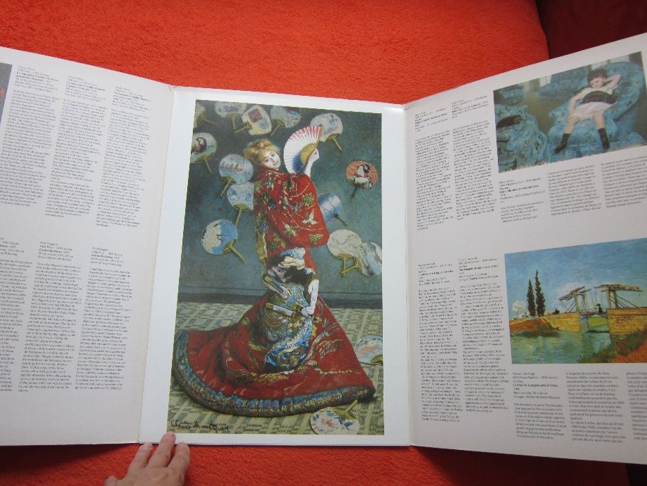 cadou deosbit rar Renoir,Monet,Van Gogh Impresionism 6 Posterbook 1992