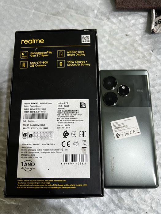 REALME GT6 12/256gd
