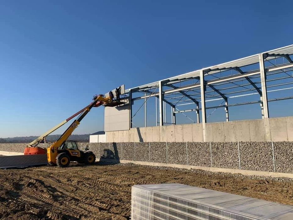 Vand hala metalica 12x30x4H conform proiect de executie