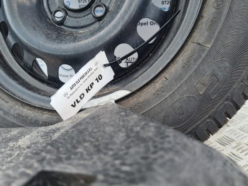 Kit pana cu roata rezerva ET39 185/70 R14 Opel Tigra B