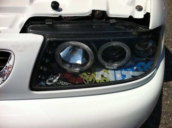 Рециклиране на фарове и изработка на Ангелски Очи ( Angel Eyes )