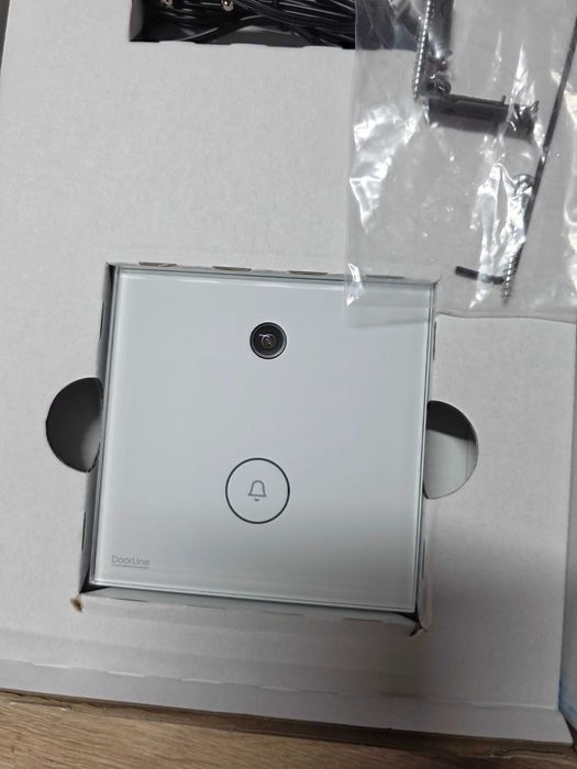 Snap | Sonerie cu transfer de imagini fără cloud | Compatibilă cu Fritz!Box | Albă