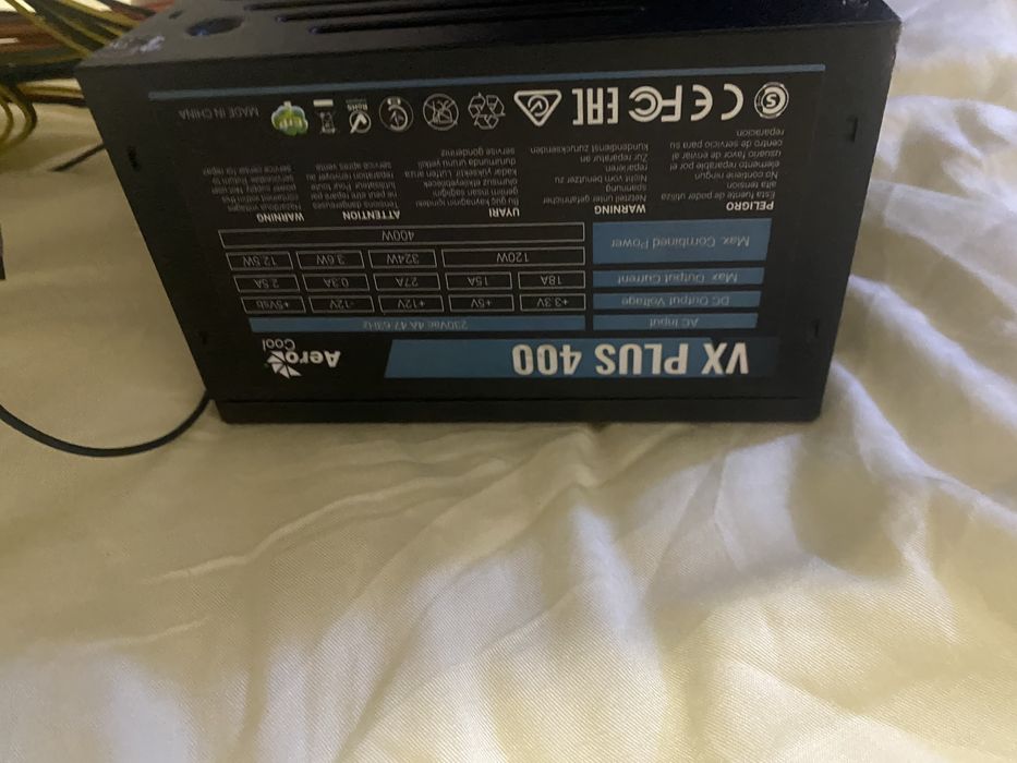 блок питания Aerocool vx plus 400
