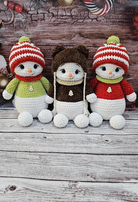 Вязаные игрушки. Ручная работа.