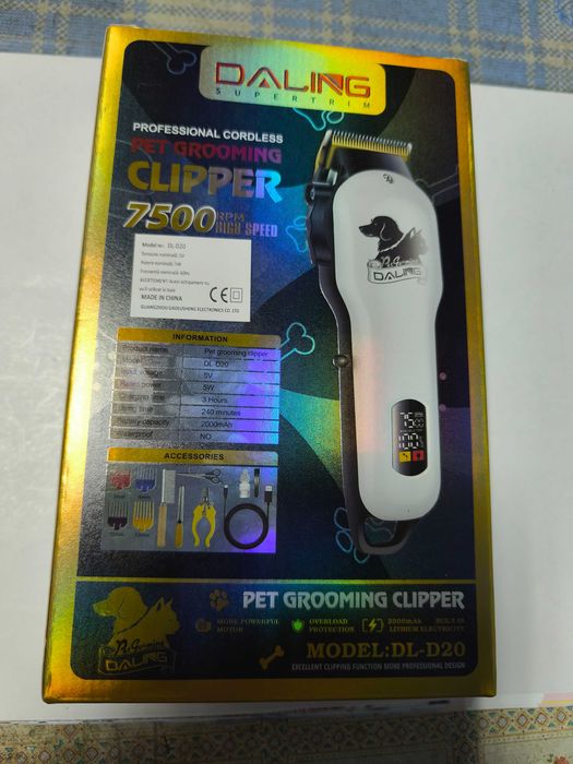 Masina de tuns catel Daling