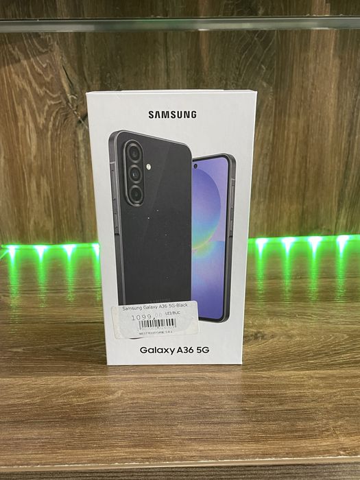 Samsung Galaxy -A36 5G , 128 GB,black -Garantie