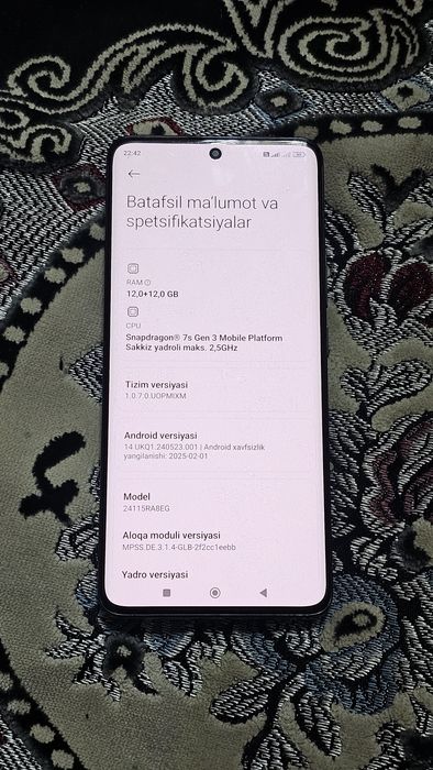 Redmi Note 14 pro + 5G