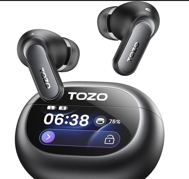 Tozo NC20 pro led display чисто нови black, champagne gold