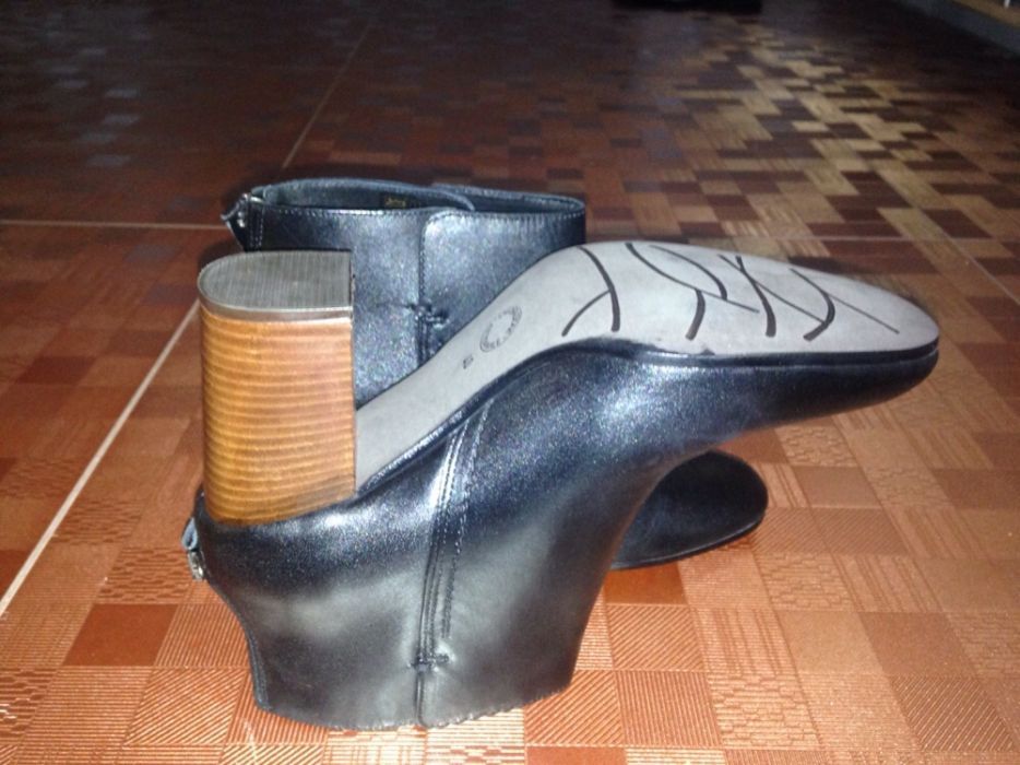 Botine piele noi