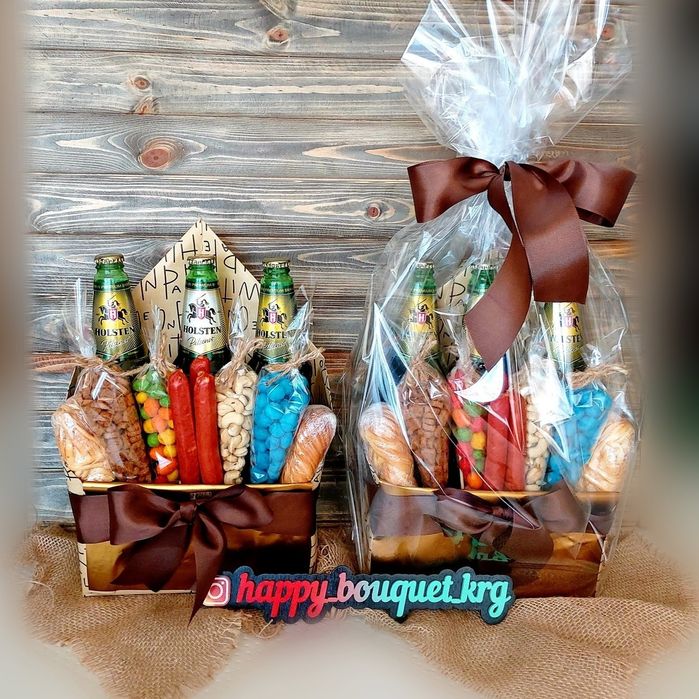 Мужские букеты на подарок