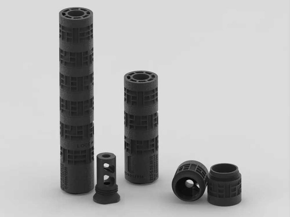 Amortizor Modular Airsoft 3D Print – Filet M14x1 – Design Tactic