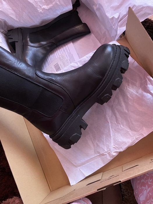 Bocanci de piele Bullboxer