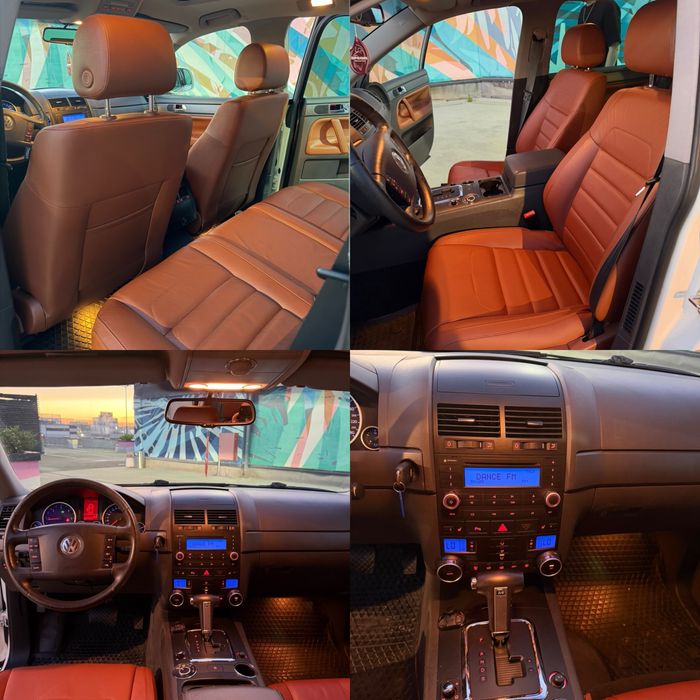 VW Touareg 2.5 TDI R5 Exclusive Automat 4x4 2009 Interior Coniac Trapa
