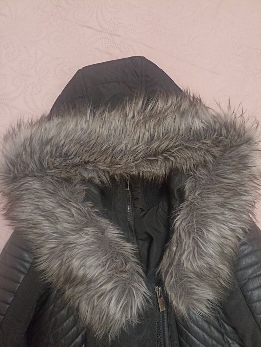 Страхотно дамско черно палто Only