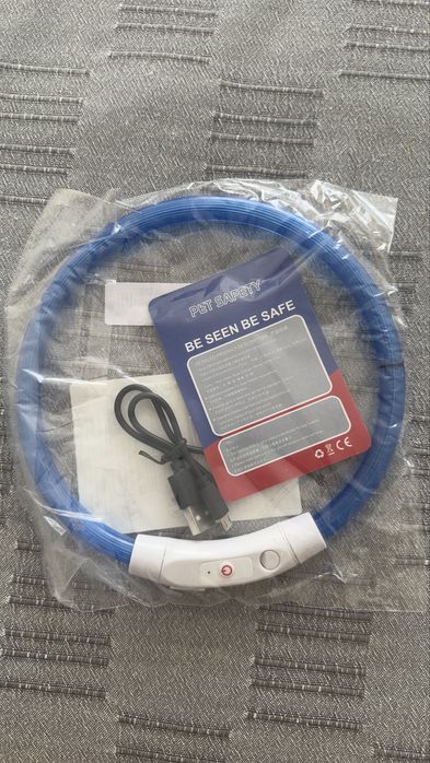 Кучешки светещ нашийник