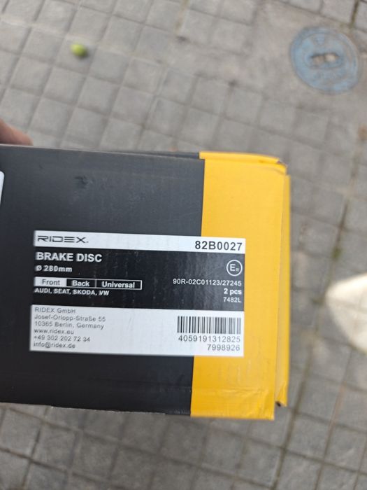 Дискове и накладки за  wv