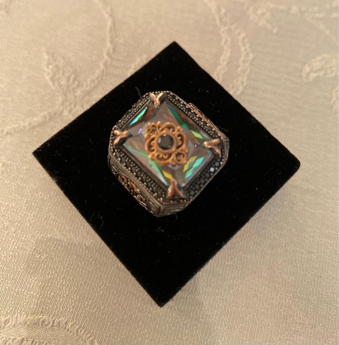 Мужское кольцо (серебро)