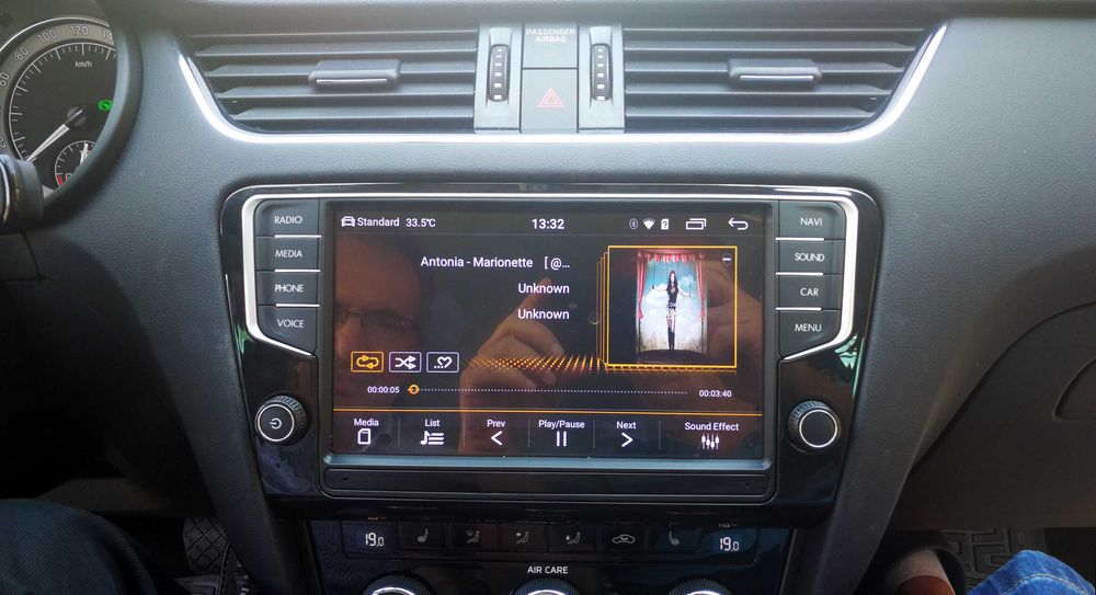 Navigatie android Skoda Octvavia 3 MIB8914P8 4+32GB SIM DSP Carplay