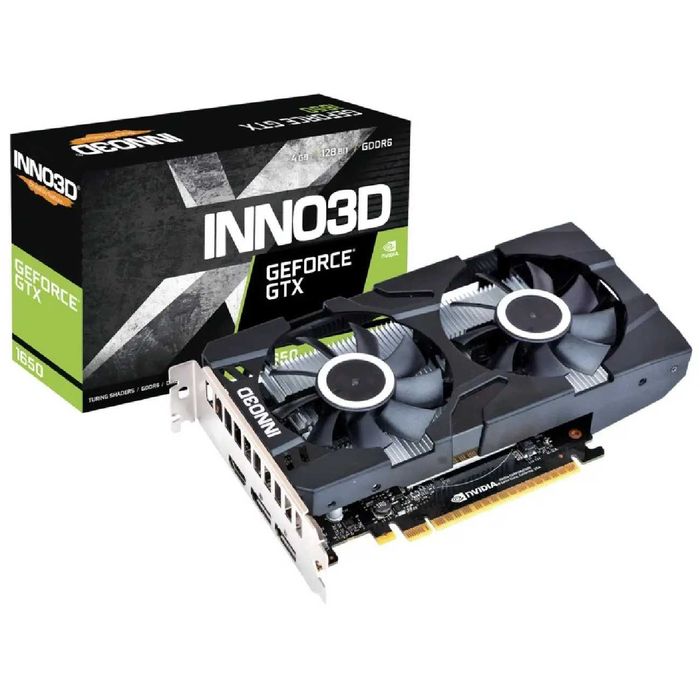 Надежная игровая видеокарта INNO3D GeForce GTX 1650 4GB