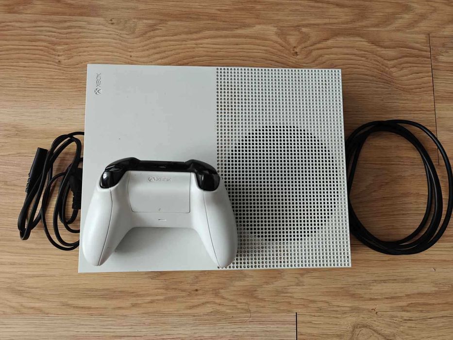 Consola MICROSOFT Xbox One S 500GB alba + controller alb