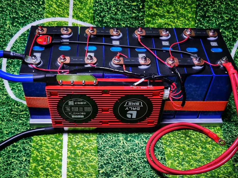 Промо! Lifepo4 24v 2.45kwh Акумулатор + wifi  100ач  250A BMS Bluetoth