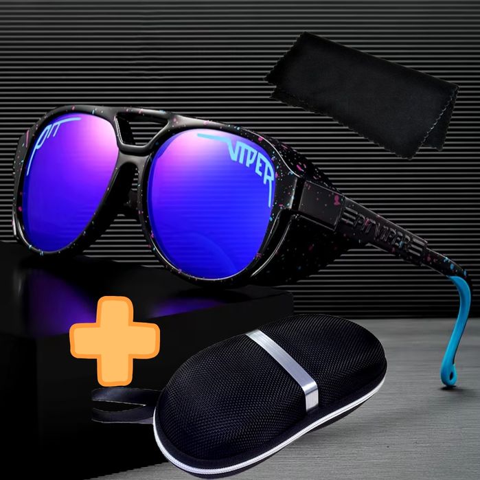 UV400 Steampunk очила – Ретро стил с безплатен луксозен калъф !