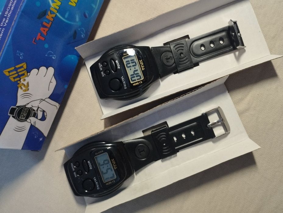 Часы говорящие с будильником