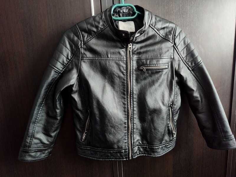 Geaca piele Zara, mărimea 128, 8 ani