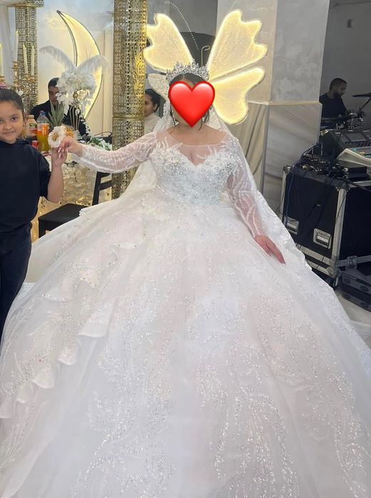 Сватбена рокля + аксесоари