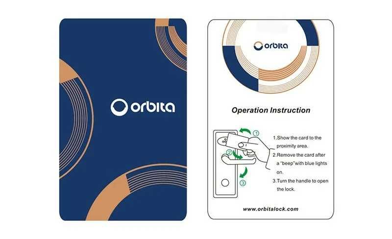 Карточки для электронных замков Orbita, Goodum, Vista, Hune, и другие.