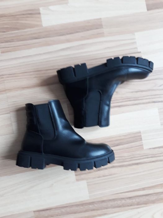 Ghete Tom Tailor piele naturală 100%